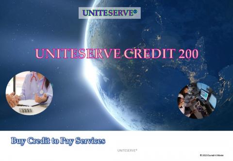 UNITESERVE Credit 200
